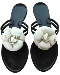 Chanel Flip-flops - Schwarz