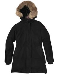 Canada Goose Victoria Black Synthetic Coats