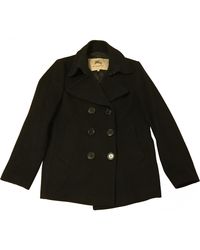 Burberry Wool Peacoat - Black