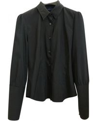 Moncler Chemise en laine - Gris