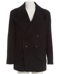 Chanel Manteau en cachemire - Noir