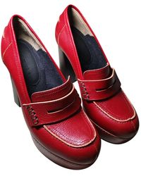 Marni Mocassini in pelle bordeaux - Multicolore