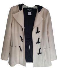 Chanel Wolle Dufflecoat - Mehrfarbig