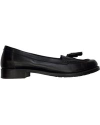 Moncler Mocassins en cuir - Marron