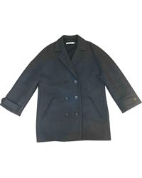 Sandro Grey Cotton Coats - Gray