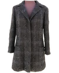 Chanel Cappotto in Lana - Nero