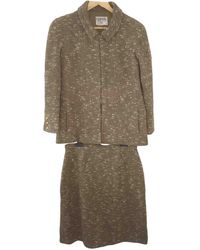 Chanel Traje de Lana - Neutro