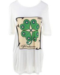 Valentino \n White Synthetic Top