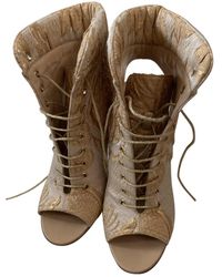 Chanel Sandalias de Lona - Neutro