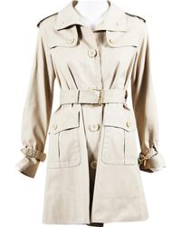 Moncler Trenchs en Polyester Beige - Neutre