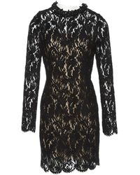 Lanvin Midi Kleid - Schwarz