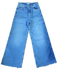 Sandro Breite jeans - Blau