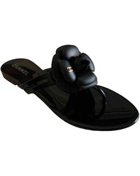 Chanel Flip-flops - Schwarz