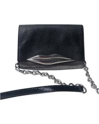 Diane von Furstenberg Leder Cross body tashe - Schwarz