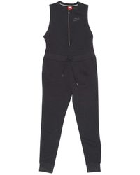 jumpsuits nike navy cotton