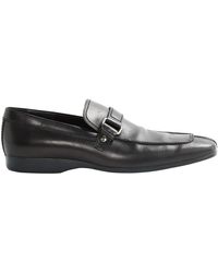 Louis Vuitton Black Leather Flats