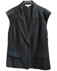 Maje Black Synthetic Jacket