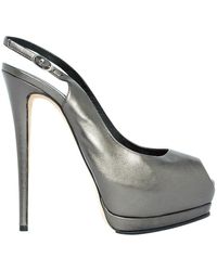 Giuseppe Zanotti Scarpe col tacco grigio \N