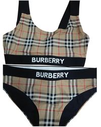 burberry two piece swimsuit