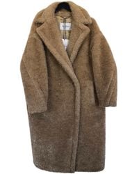 Max Mara Teddy Bear Icon Silk Coat - Multicolour