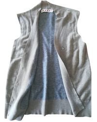 Marni Chaqueta larga de Lana - Neutro