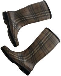burberry plastic boots