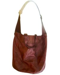 Sandro Leder Handtaschen - Braun