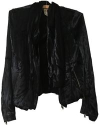 Diane von Furstenberg Samt Blouson - Blau