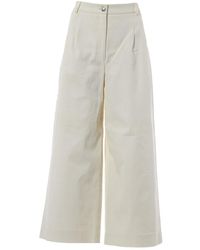 Chanel Pantaloni larghi - Bianco
