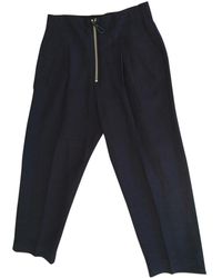 Sandro Leinen Schlage Hozen - Mehrfarbig