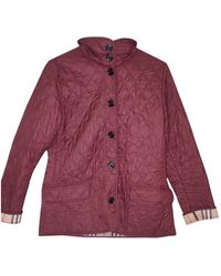 Burberry Trench Coat - Purple