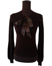 Chanel Wolle Pullover - Schwarz