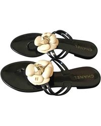 Chanel Chanclas - Negro