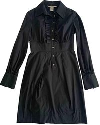 Diane von Furstenberg Midi kleid - Schwarz