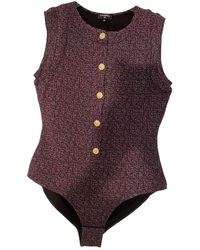 Chanel Einteiliger Badeanzug - Mehrfarbig