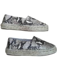 Diane von Furstenberg Leder Espadrilles - Mehrfarbig