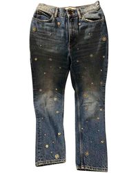 Sandro Gerade jeans - Blau