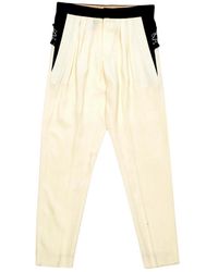 Chloé Gerade Hozen - Weiß