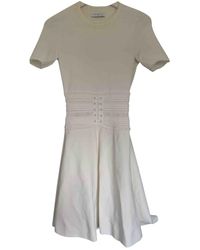 Sandro Midi kleid - Grau