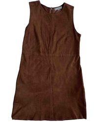 Sandro Midi kleid - Braun