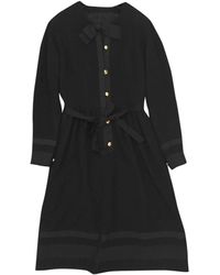 Chanel Vestito midi in Lana - Multicolore