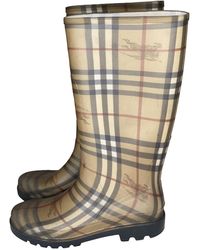 burberry rubber boots