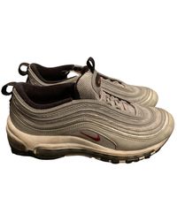 nike air max 97 trainers in metallic cashmere