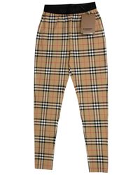 burberry pants bordeaux