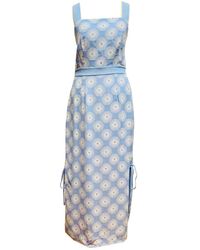 Diane von Furstenberg Maxi kleid - Blau