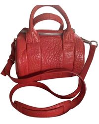 Alexander Wang Rockie Leder Cross body tashe - Rot