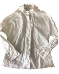 Maje White Cotton Top