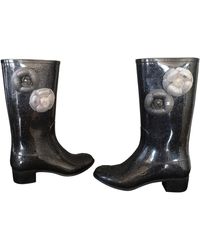 chanel rain boots 2018 price