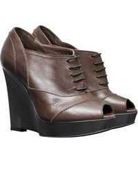 Marni Leder Pumps - Braun