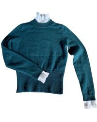 Sandro Wolle Pullover - Grün